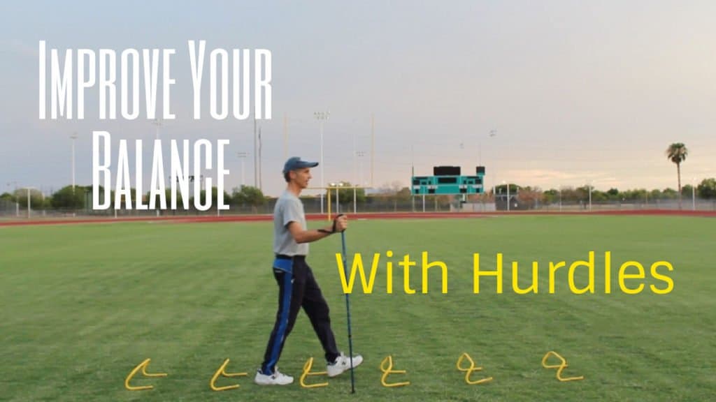 How to Improve Your Balance With Hurdles ELDERGYM®